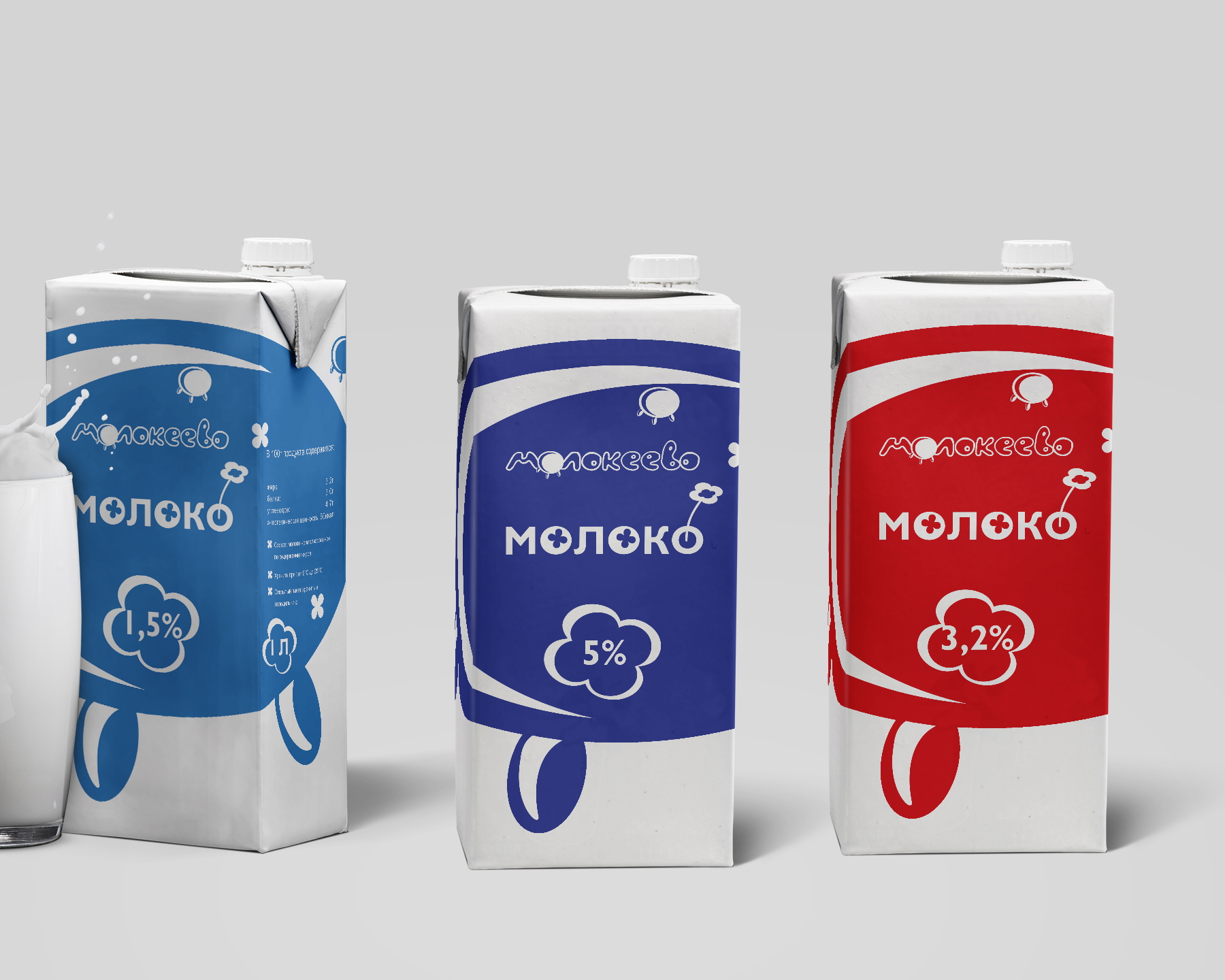 Molokeevo - Milk packaging